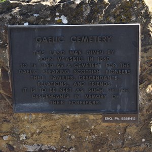 White Hut Gaelic Cemetery