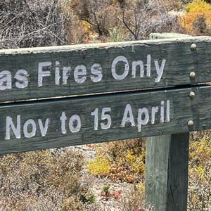 Point Bell No 1 Camping Area