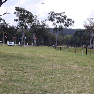 The camping area