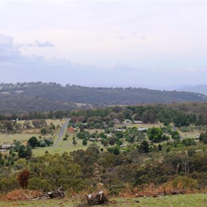 Hill End from Bald Hill Lookout