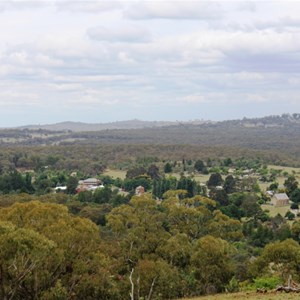 Hill End from Bald Hill Lookout