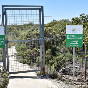 St Kilda Mangrove Trail and Interpretive Centre - Locked Gate