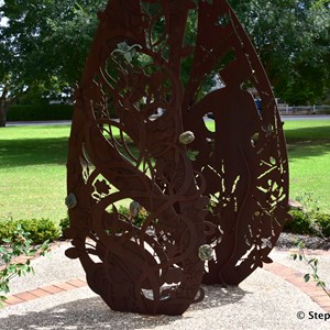 David Ruston OAM Sculpture