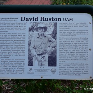 David Ruston OAM Sculpture