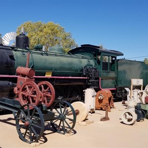 Steam engine in museum