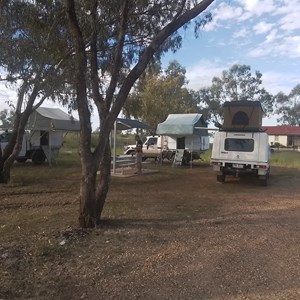Thallon Silo Mural Viewing Area