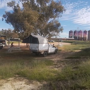 Thallon Silo Mural Viewing Area