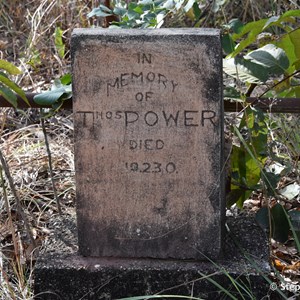 Thomas Power Grave