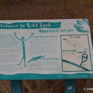Split Rock Aboriginal Art Site Car Park