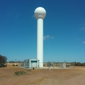Newdgate BOM weather radar tower.