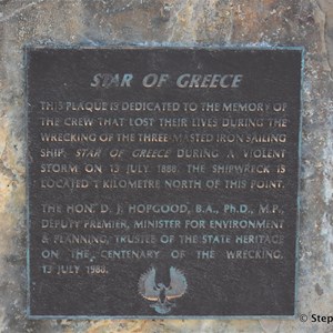 Star of Greece Ship Wreck Memorial & Lookout 