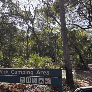 Wreck Rock Camping Area