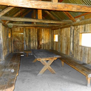 Bluff Hut interior 2016