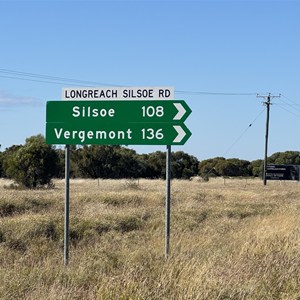 Longreach Silsoe Rd & Landsborough Hwy (Route 66)