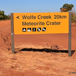 Tanami Rd & Carranya Wolfe Creek Crater Rd 