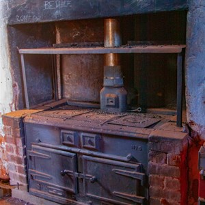 Old Stove inside the Homestead