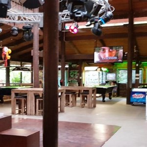 Main bar and dining area