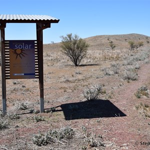 Wilpena Solar Starting Point and Carpark