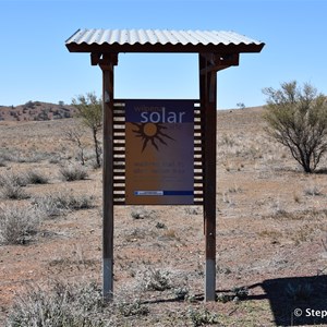 Wilpena Solar Starting Point and Carpark
