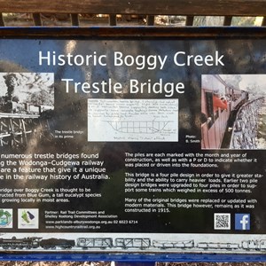 Boggy Creek Trestle Bridge