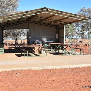 Camp Kitchen at the top of Mount Oxley