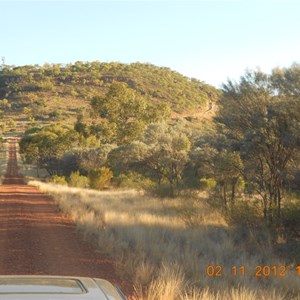 Heading up Mount Oxley