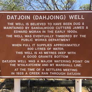 Datjoin (Dahjong ) Well