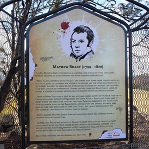 Information sign at site
