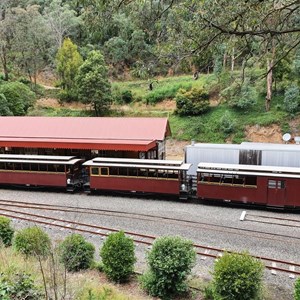 Carriages at Walhalla Sataion