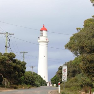 The approach to the lighthouse