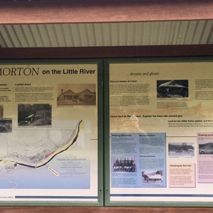 Infomation Board about Dalmorton
