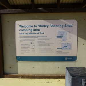 Shirley Shearing Shed Camping Area