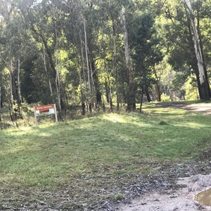 Entry to campground