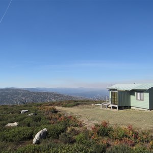 Fire observers cabin, view north