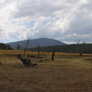 View from Lake Eucumbene at Dennison