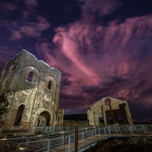 Lithgow's famous Blast Furnace Park, a key historic feature