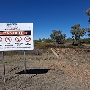 Angledool Weir Camping Area