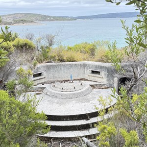 Ruin: old gun emplacement