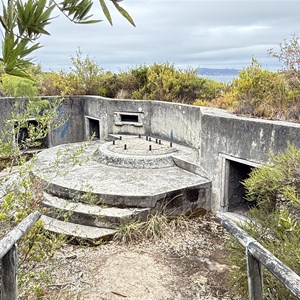 Ruin: old gun emplacement