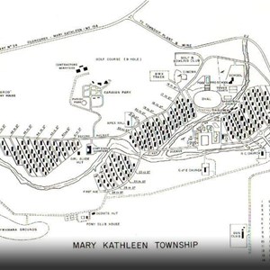 Map of Mary Kathleen Township