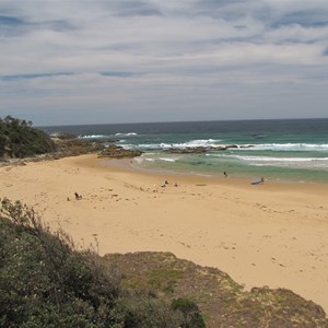 Aragunna beach and bay