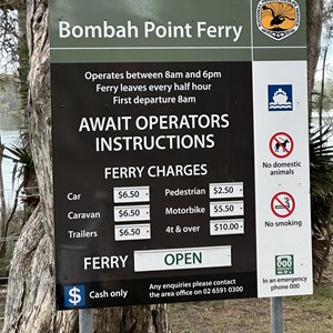 Bombah Point Ferry