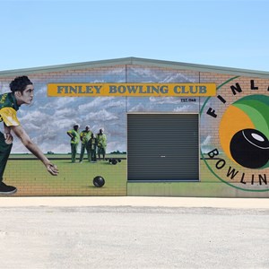 Finley Art Murals, Bowls Club