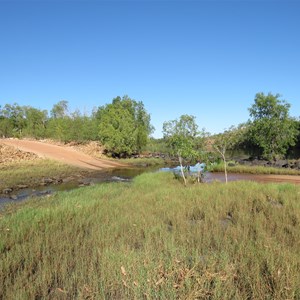 Upstream scene