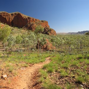 View back to Echidna Chasm