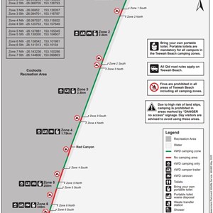 Teewah Beach Camping Zone