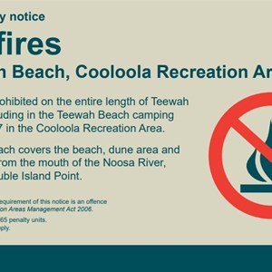 Teewah Beach Camping Zone