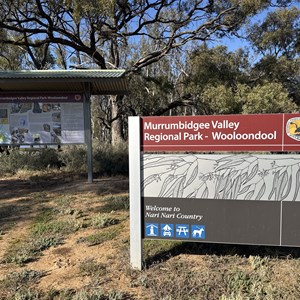 Wooloondool Campground Entrance