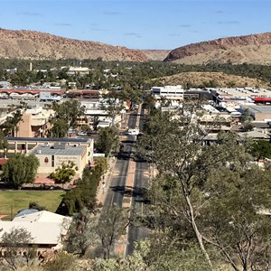 View from Anzac Hill overlooking Alice Springd