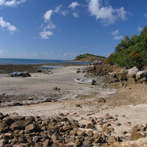 View north of old jetty